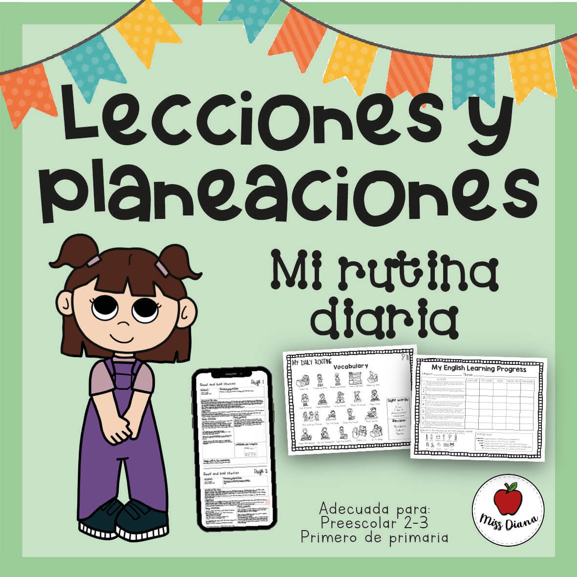 Imagen principal de LECCION MI RUTINA DIARIA